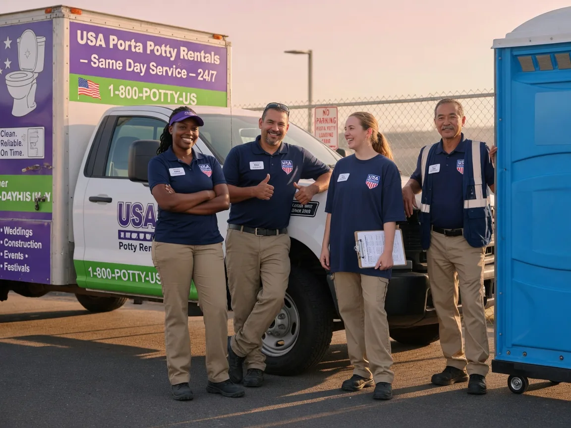 Porta Potty Rental company in Lavaca, AR